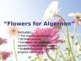 Flowers for Algernon power point