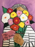 Flowers for My Love:  Valentine Art Project with Artist st