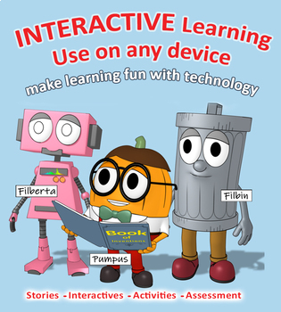 Preview of Interactive Story and STEM bundle Work Book