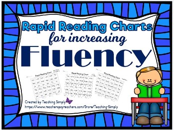 Preview of Fluency Practice with Phonics Charts