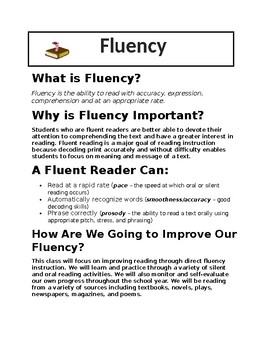 Preview of Fluency