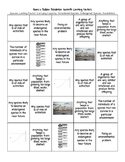 Fluency Builder: Population Growth Limiting Factors