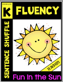 Fluency Activity Kindergarten Sentence Shuffle Mini Book I
