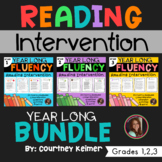 Reading Intervention Bundle Fluency & Comprehension Grades 1-3