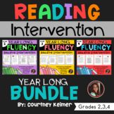 Reading Intervention Bundle Fluency & Comprehension Grades 2-4