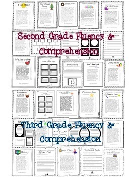 Fluency & Comprehension Reading Intervention Bundle for Grades 2-5