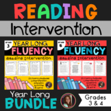 Reading Intervention Bundle Fluency & Comprehension Grades 3 & 4