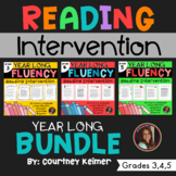 Reading Intervention Bundle Fluency & Comprehension Grades 3-5