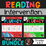 Reading Intervention Bundle Fluency & Comprehension Grades 4 & 5