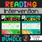 Reading Intervention Bundle Fluency & Comprehension Grades 5 & 6