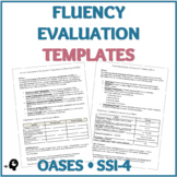Fluency Evaluation Report Templates