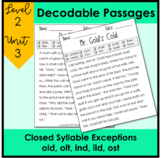 Fluency FUN! Decodable Passages for 2nd Grade: Unit 3