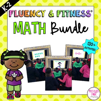 Preview of Math Fluency & Fitness® Brain Breaks BUNDLE (K-2)