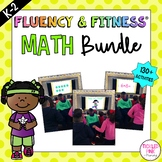Math Fluency & Fitness® Brain Breaks BUNDLE (K-2)