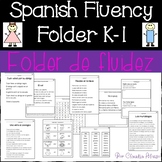 Fluency Folder K-1 Spanish (Folder de Fluidez)