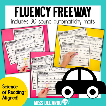 Preview of Fluency Freeway: Sound Automaticity Mats