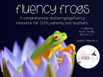 Preview of Stuttering: Fluency Frogs