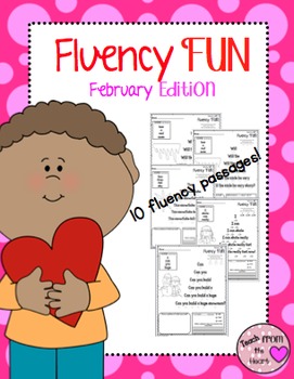 Preview of Fluency Fun February Edition