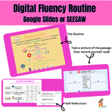 Reading Fluency Routine Practice- Digital