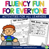 Fluency Fun for Everyone {Differentiated Roll, Read, & Wri