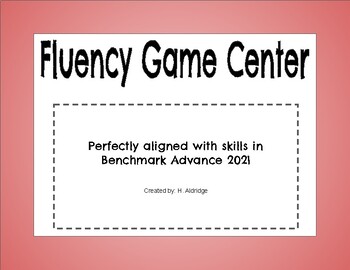 Preview of Fluency Game (Hedbanz inspired) Center