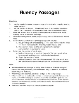 Preview of Fluency Graph by 1s, 2s, 5s