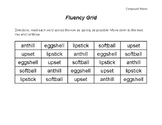 Fluency Grid: Compound Words