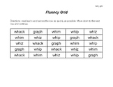 Fluency Grid: /wh/, /ph/