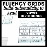 Fluency Grids to Practice words with the Vowel Diphthong Pattern