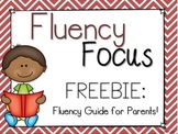 Fluency Guide for Parents: FREEBIE