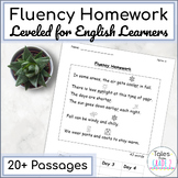 Fluency Homework | Wit and Wisdom Aligned | 2nd Grade Module 1