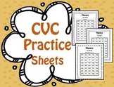 CVC Practice Sheets - Fluency