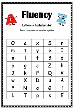 Letter Sound Practice Sheet (LNF) by Kindergarten Smarties | TpT