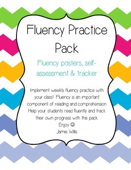 Preview of Fluency Packet