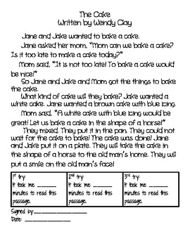 Fluency Packet for Christmas Vacation 1st and 2nd Grade by Live Love Learn
