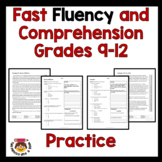 Reading Comprehension & . Fluency Passages for High School