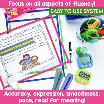  Fluency Passages 2nd Grade Edition Set 1 Level K-M by 
