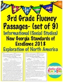 Fluency Passages- 3rd Grade GSE Social Studies (NEW) Europ