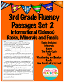 Fluency Passages- 3rd Grade Science- Rocks, Minerals, and 