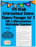 Fluency Passages 5th Grade Informational Science Cells to 
