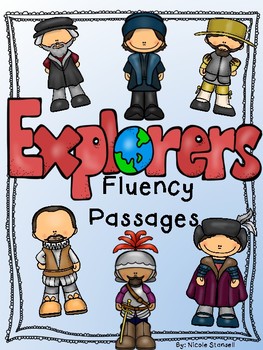 Preview of Explorers Fluency Passages 4th Grade