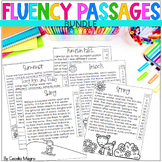 Fluency Passages and Comprehension Questions for the Year 