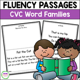CVC Word Family Fluency Passages for Emergent Readers