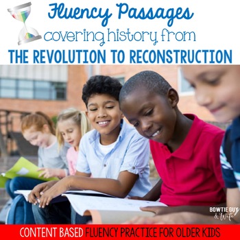 Preview of Social Studies Fluency Passages: Revolution to Reconstruction