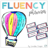 Fluency Phrases Reading Fluency Cards and Tracking System