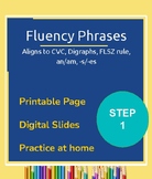 Fluency Phrases Step 1