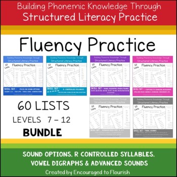 Preview of Fluency Practice BUNDLE - Closed, V-E, Open, Consonant LE Syllables + Suffixes