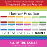 Fluency Practice BUNDLE OF ALL BUNDLES - All of the Fluency Lists