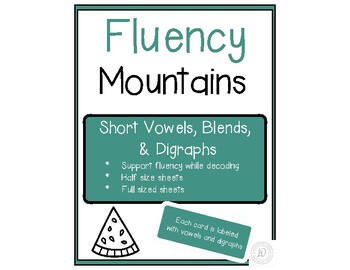 Preview of Fluency Practice- CVC Short Vowels (A,E,O), Digraphs, Blends-Phonics-Decoding
