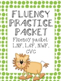 Fluency Practice - LNF, LSF, NWF, CVC